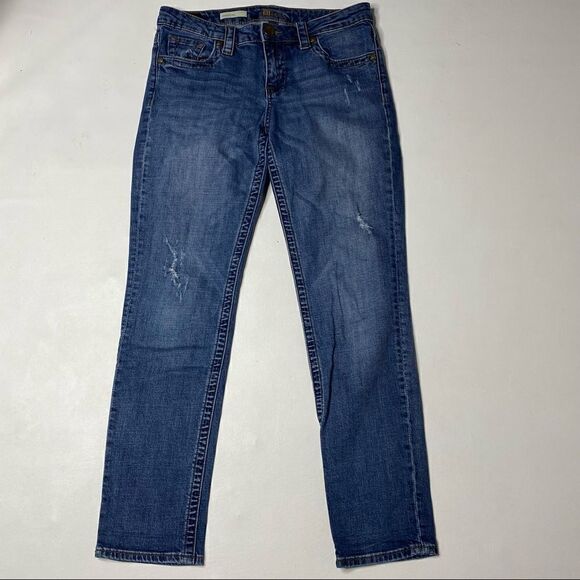 KUT from the Kloth | Factory Distressed Straight Leg Jeans - Picture 1 of 7